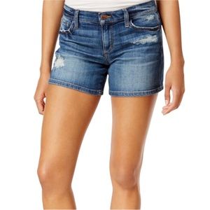 Joe’s Jeans Medium Wash Distressed Kency Denim Shorts Size 32